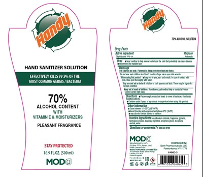 Image Description (500 mL Solution)